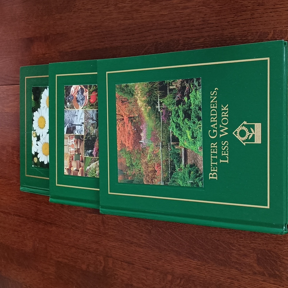 3 National Home Gardening Club Books